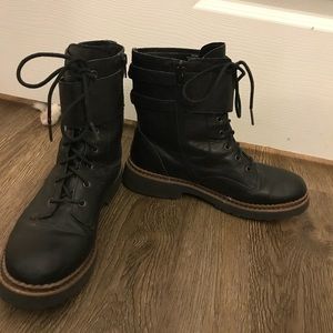 Black Combat Boots